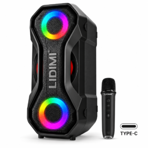 Parlante LIDIMI LD-S060AC 160W Karaoke RGB + Micrófono