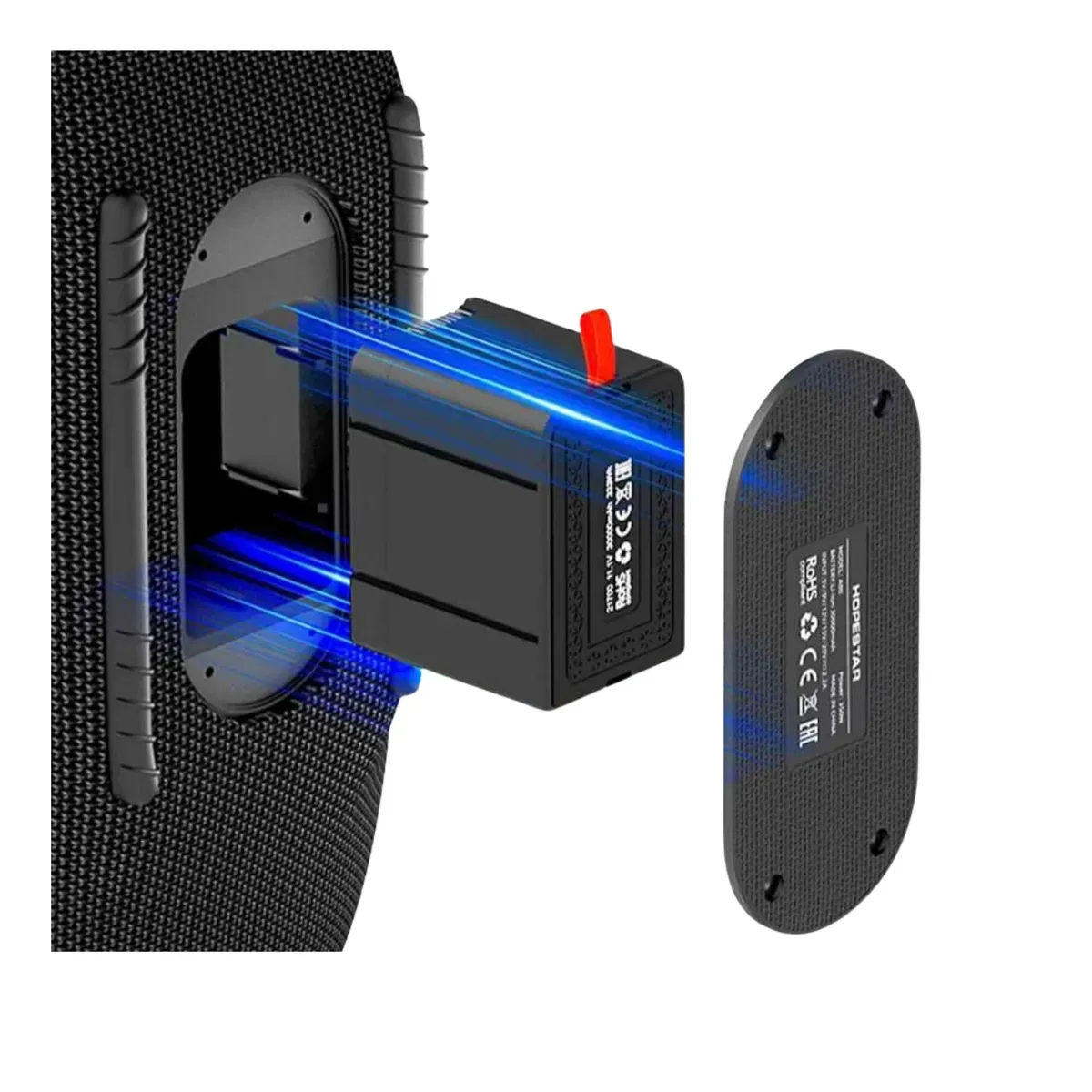 Parlante Portátil LIDIMI D-S655 Super 400W - Imagen 7