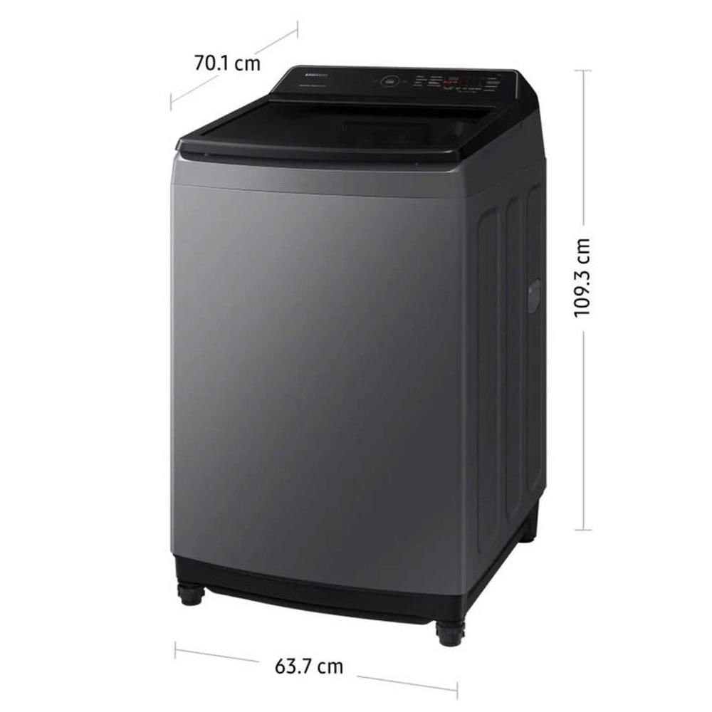 Lavadora Samsung EcoBubble 19 kg Gris WA19CG6441BDPE - Imagen 2